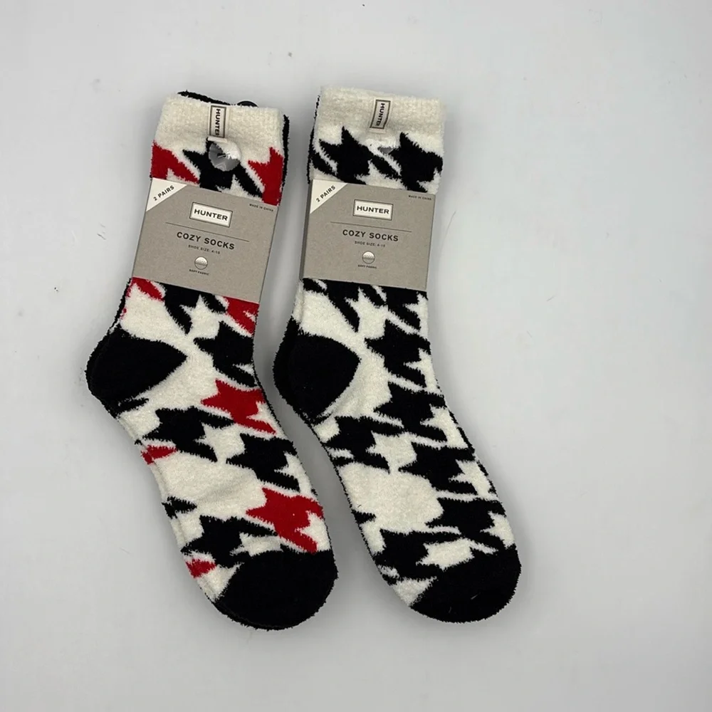 Hunter Winter Cozy Crew Socks 4 Pair